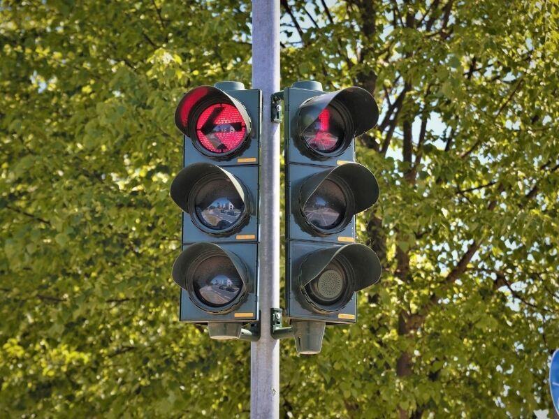 Red-Light car accident